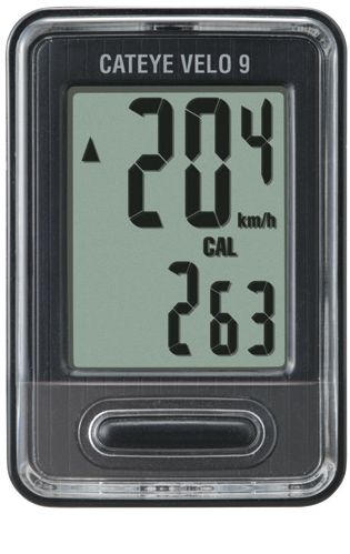 Cateye COMPUTER CAT VELO 9 VL820 ZWART (4990173023905)