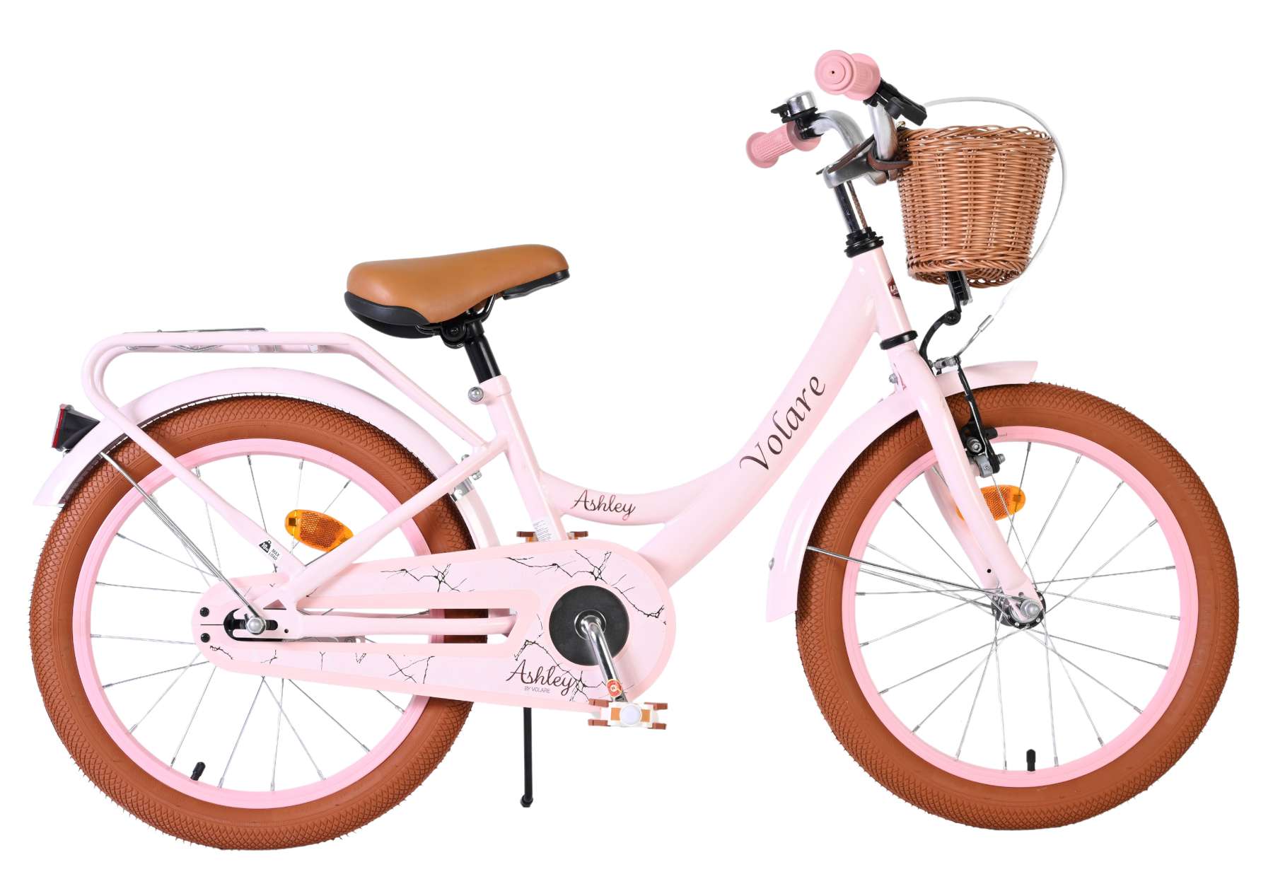 Volare Ashley Kinderfiets Meisjes 18 inch Roze (8715347518836)