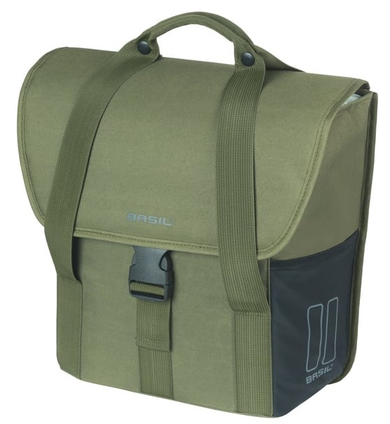 Basil Enkele fietstas GO 16 liter 15 x 29 x 34 cm - (8715019184666)