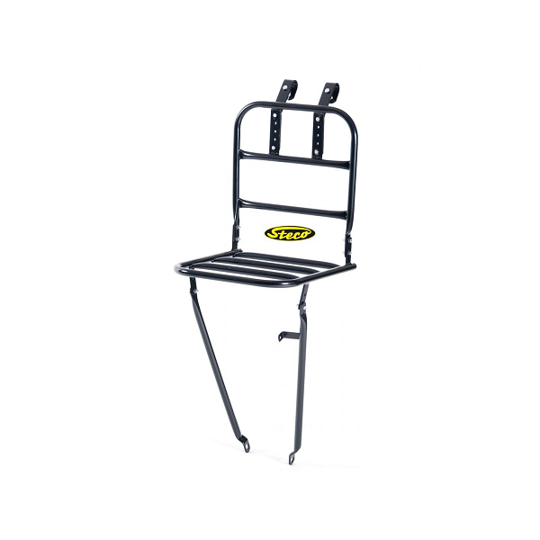 Steco Voordrager Transport 26/28" - 30*30 cm - zwart (8713397001063)