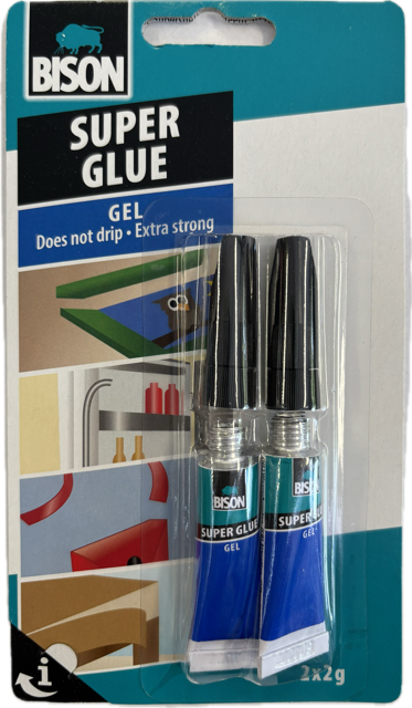 BISON SUPER GLUE GEL X GR (8710439255552)