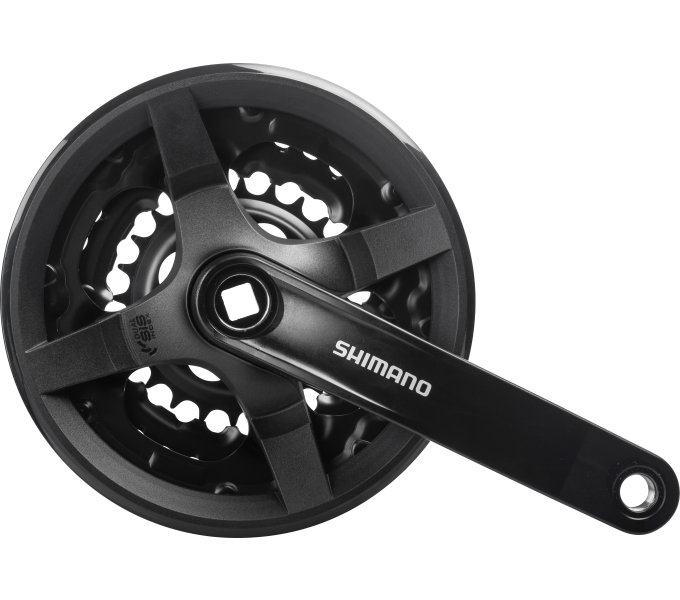Shimano Crankstel 6/7/8 speed Tourney FC-TY301 met 150mm (4524667945116)
