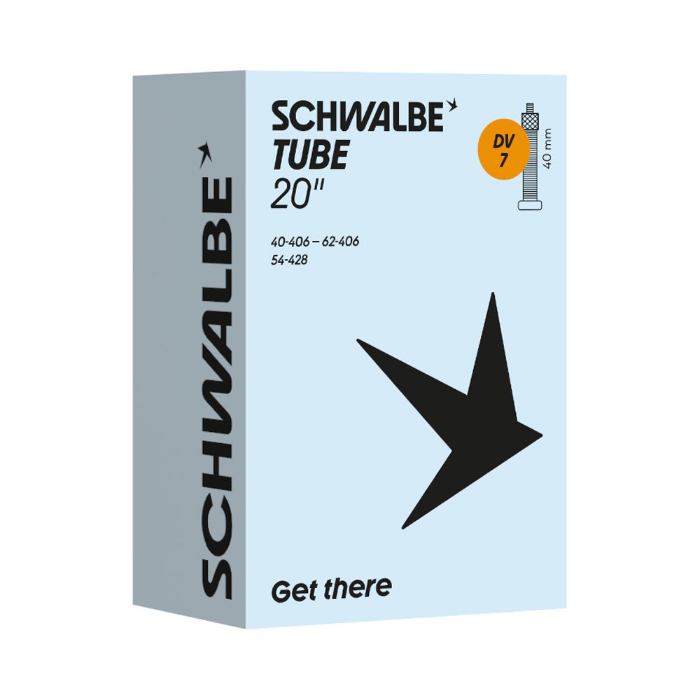 Schwalbe Binnenband DV7 20" 40/62-406 - 40mm ventiel (4026495931106)
