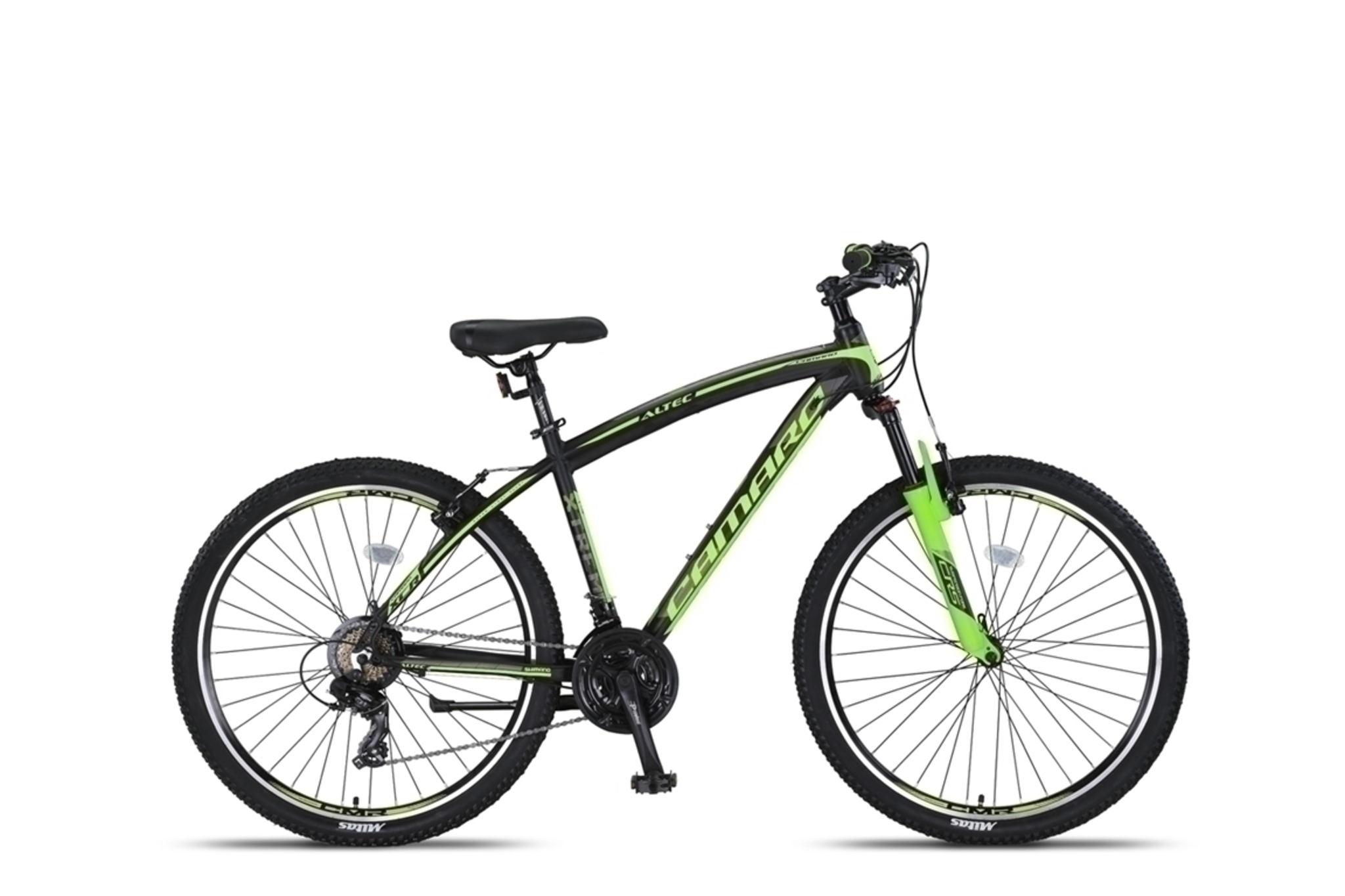 Altec Camaro 27,5Inch Mtb V-Brake Black/Green *** (8698906155393)
