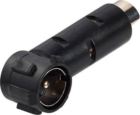 Caliber europe bv ANT615 Antenne Verloop Haaks Zwart (8714505010366)