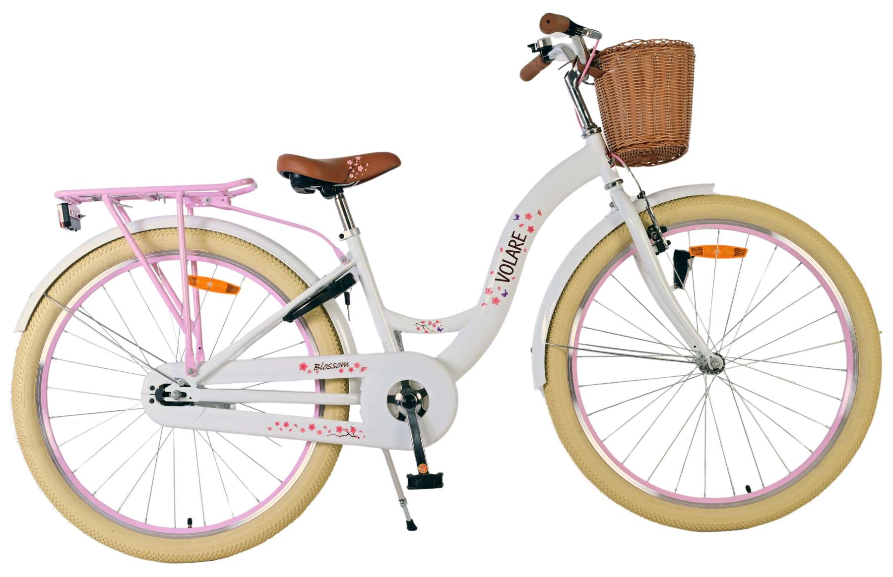 Volare Kinderfiets Blossom Meisjes 26 inch Wit (8715347526565)