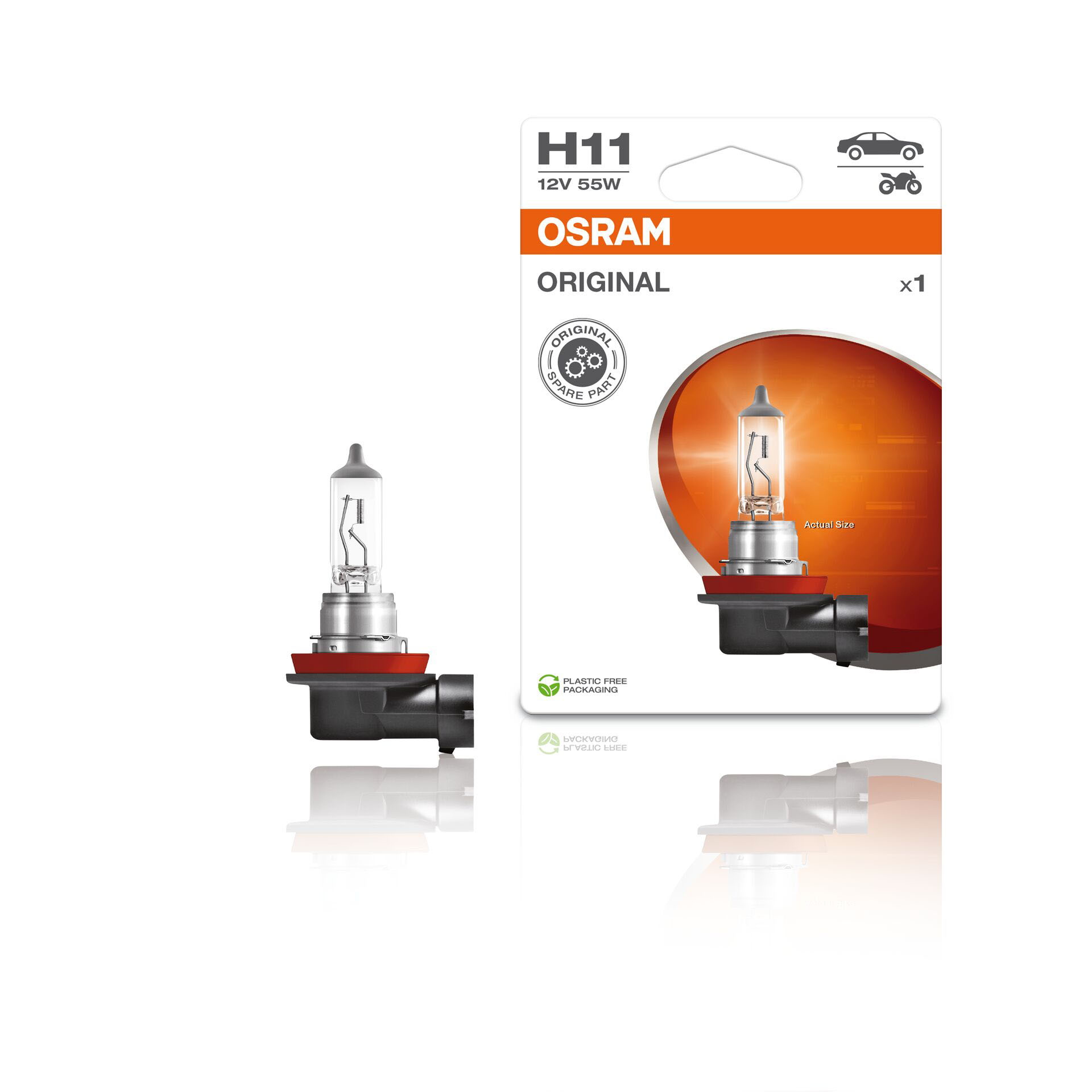 Osram Original Line Autolamp H11 12V 55W (4062172395229)