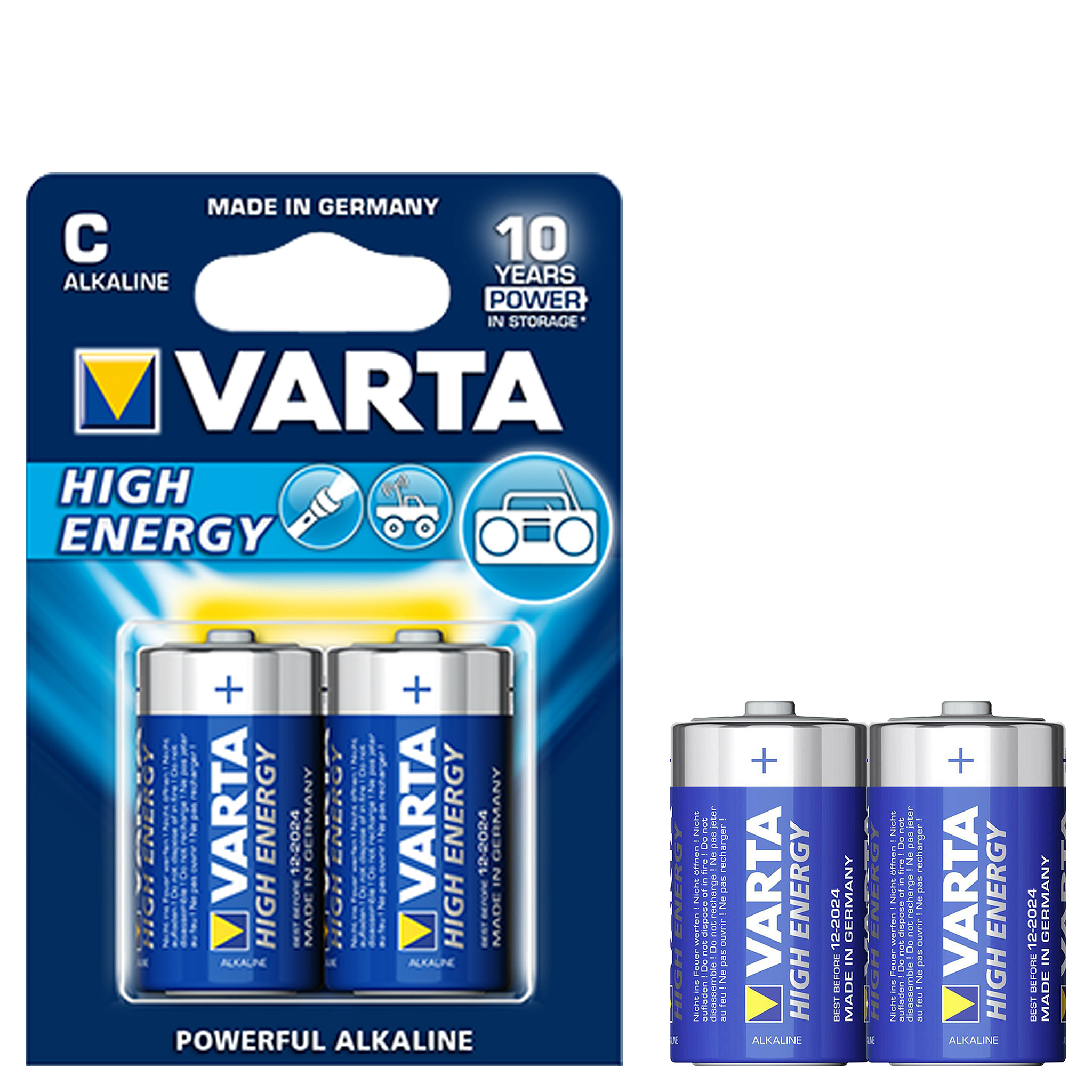 Varta Longlife Power Lr14/C  2St (4008496128129)