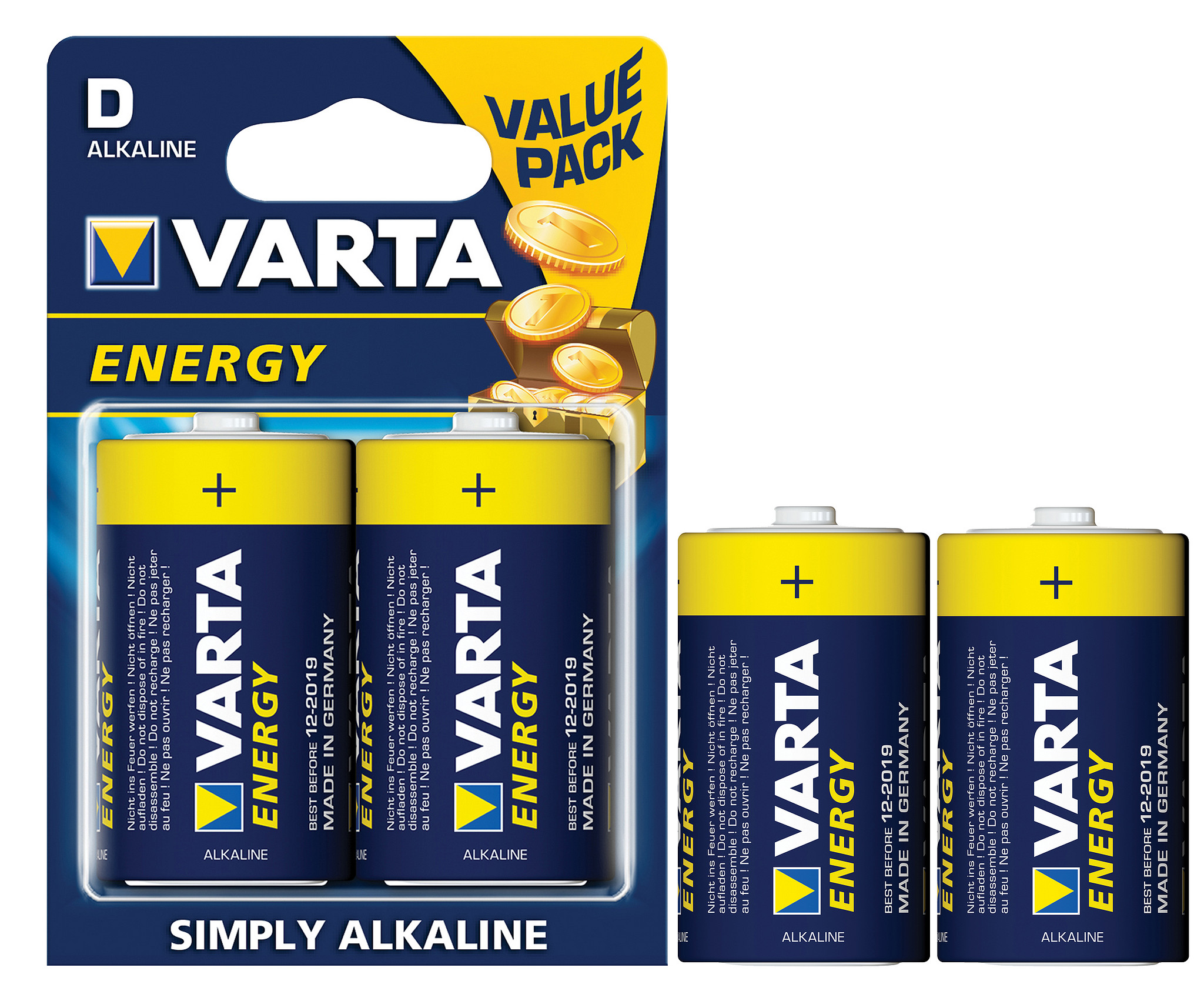 Varta Energy Lr20 D Blister 2St (4008496129515)