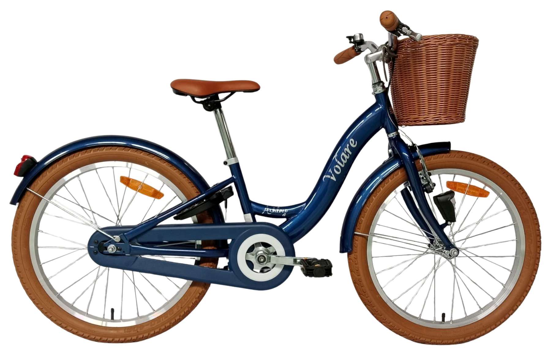 Volare Ashley Kinderfiets Meisjes 20 inch Donkerbl (8715347620423)