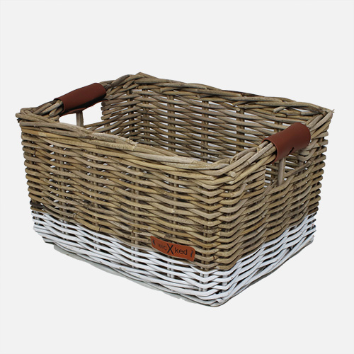 Merkloos Wicked Kratmand L Grijs/Witte Onderkant (43X32x23) (8719874749428)