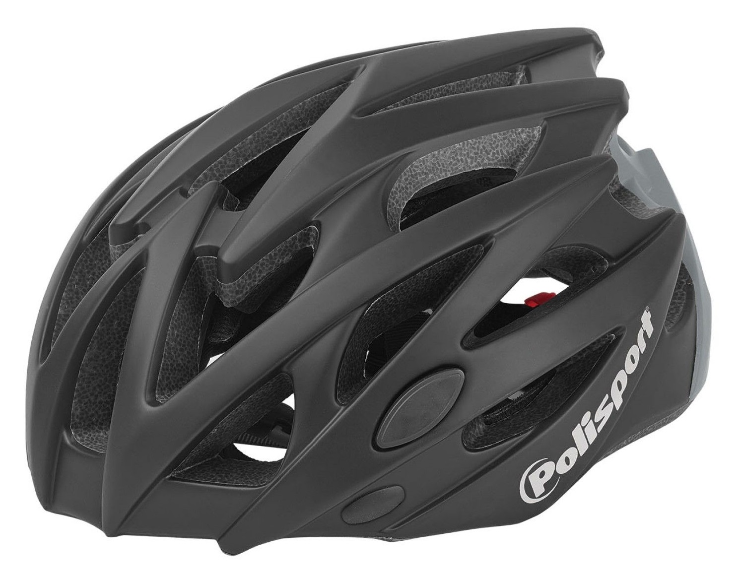 POLISPORT TWIG FIETSHELM M 55-58CM ZWART/GRIJS (5604415080753)