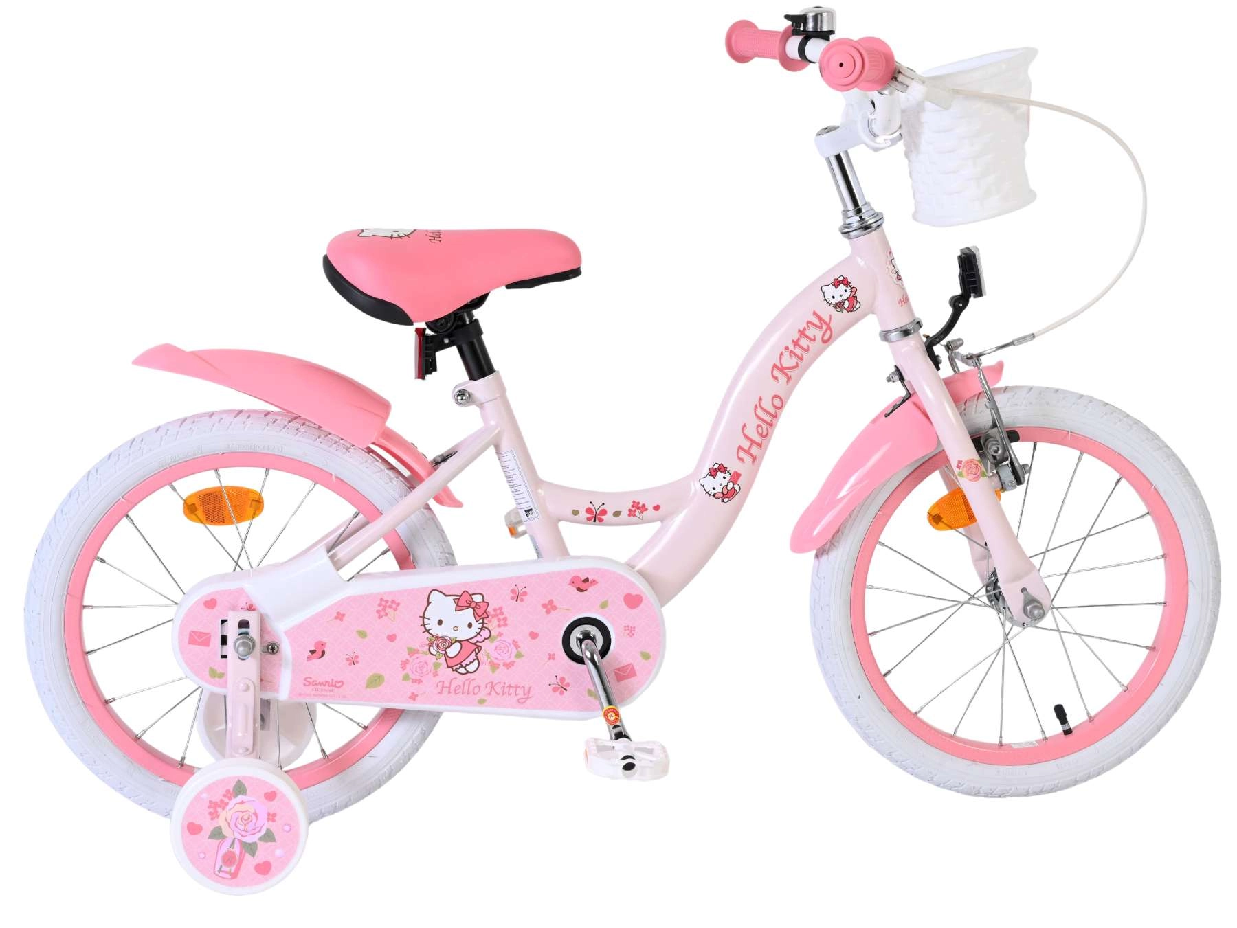 Hello Kitty Kinderfiets Meisjes 16 inch Roze (8715347206122)