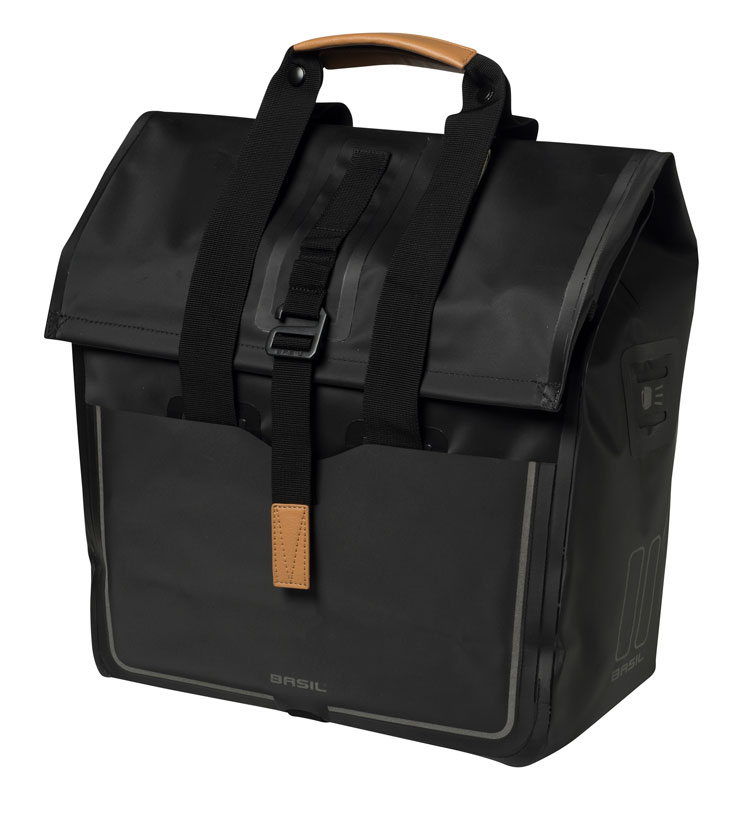 Basil shoppertas Urban dry matt black (8715019176937)