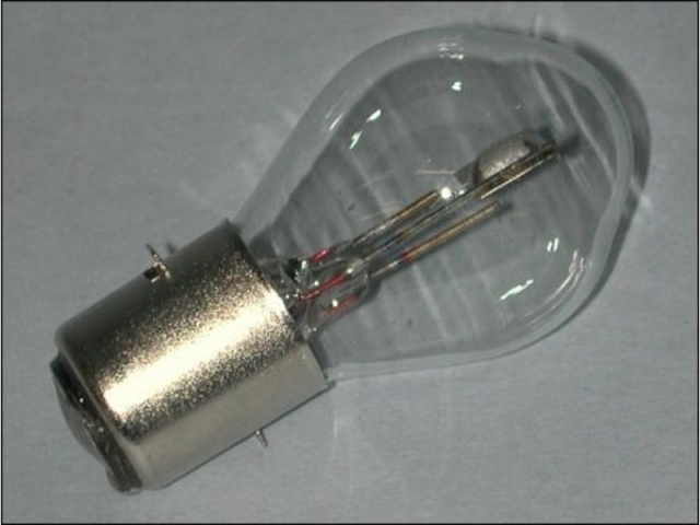 Lamp 12V-25/25W BA20D o.a. Tomos p/st (8713749000539)