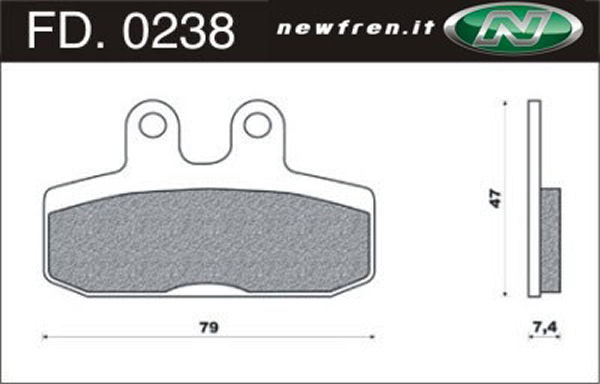 New fren Remblokset newfren fd0238 bali (8025832042976)