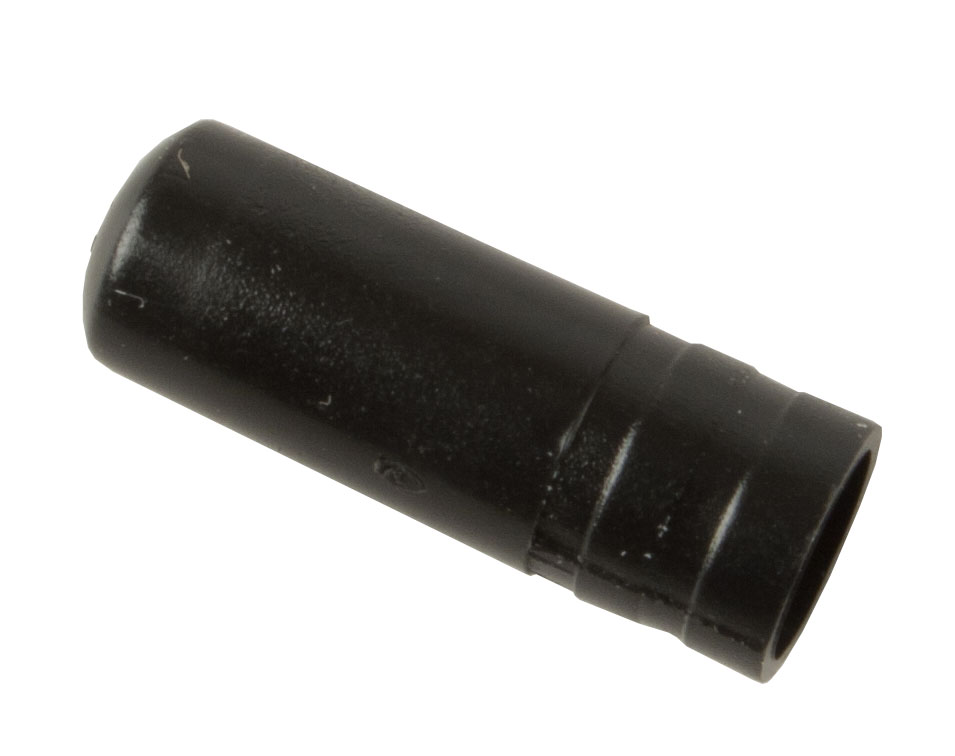 Ds Elvedes kabelhoedje 4.3mm PVC zw (150) (8716706011999)