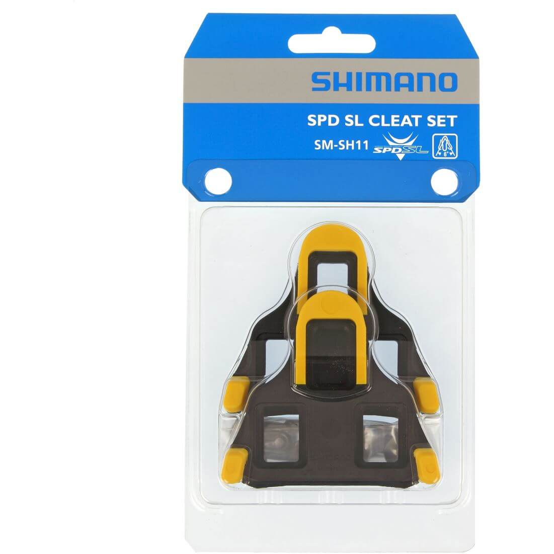 Shimano Shim schoenplaatjes SM-SH11 SPD-SL geel (4524667072973)