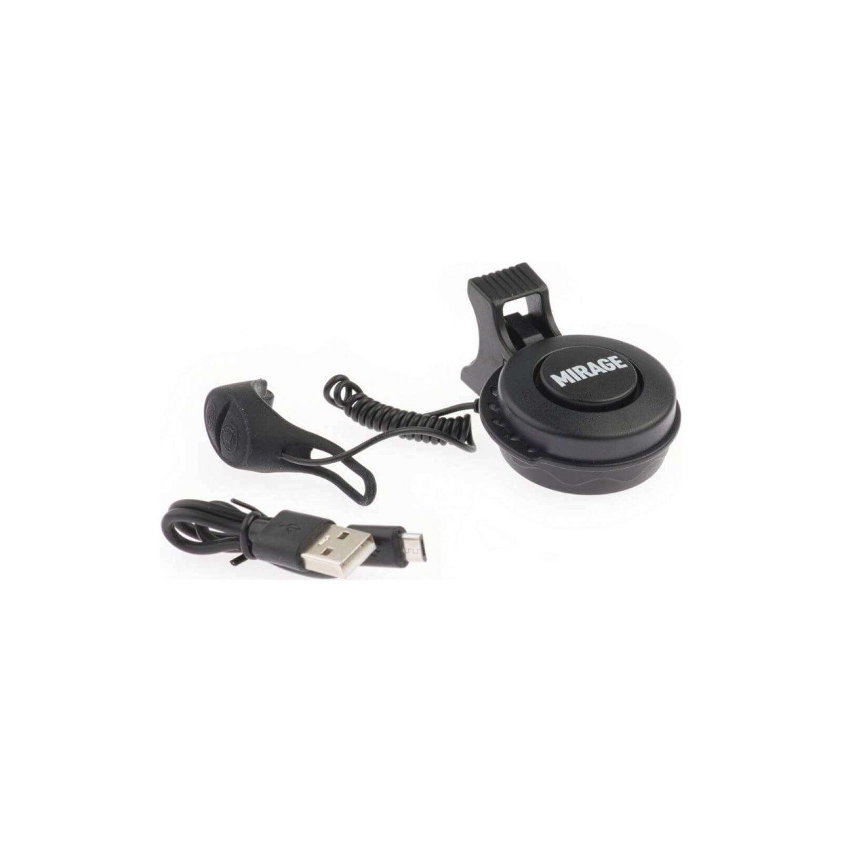 Mirage E-bike hoorn 80/90dB, USB oplaadbaar (8718836206214)