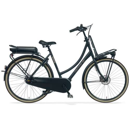 CORTINA E-U4 Transport 400 Wh Dames Jet Black Matt 50cm 2025 (8719461062527)