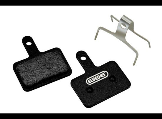 Elvedes schijfremblok Shim 525 metallic carbon (8716706017328)