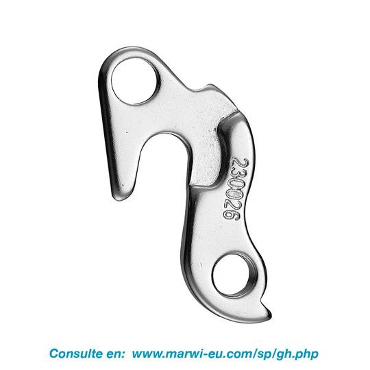 Union derailleurpad gh-068 met schroefset m8x0.75 (8590966390687)