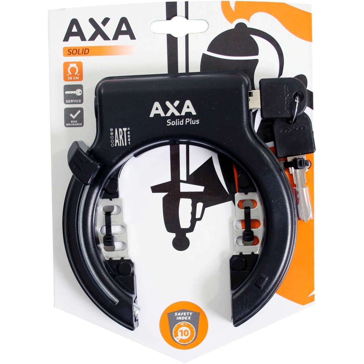 Slot Axa ring solid plus zwart (8713249239118)