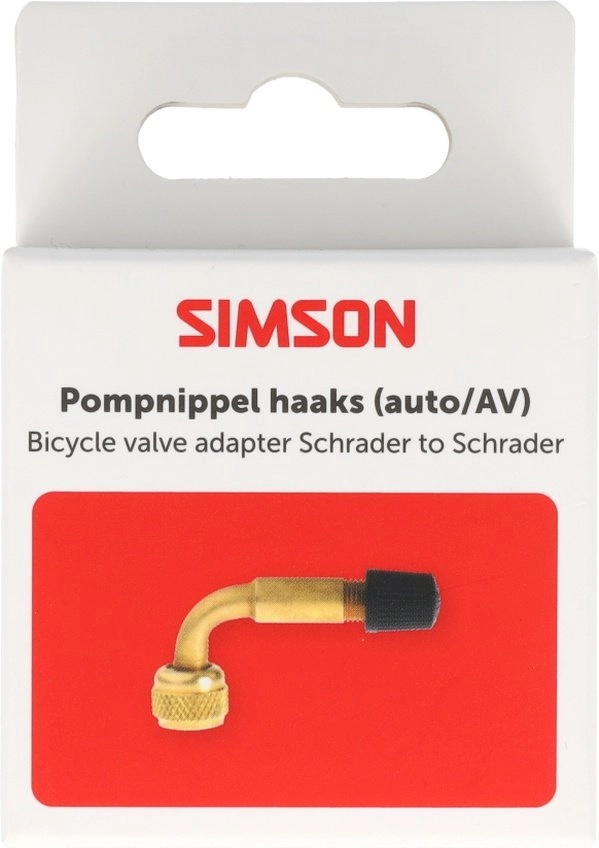 Simson pompnippel haaks auto/AV (8711646935947)