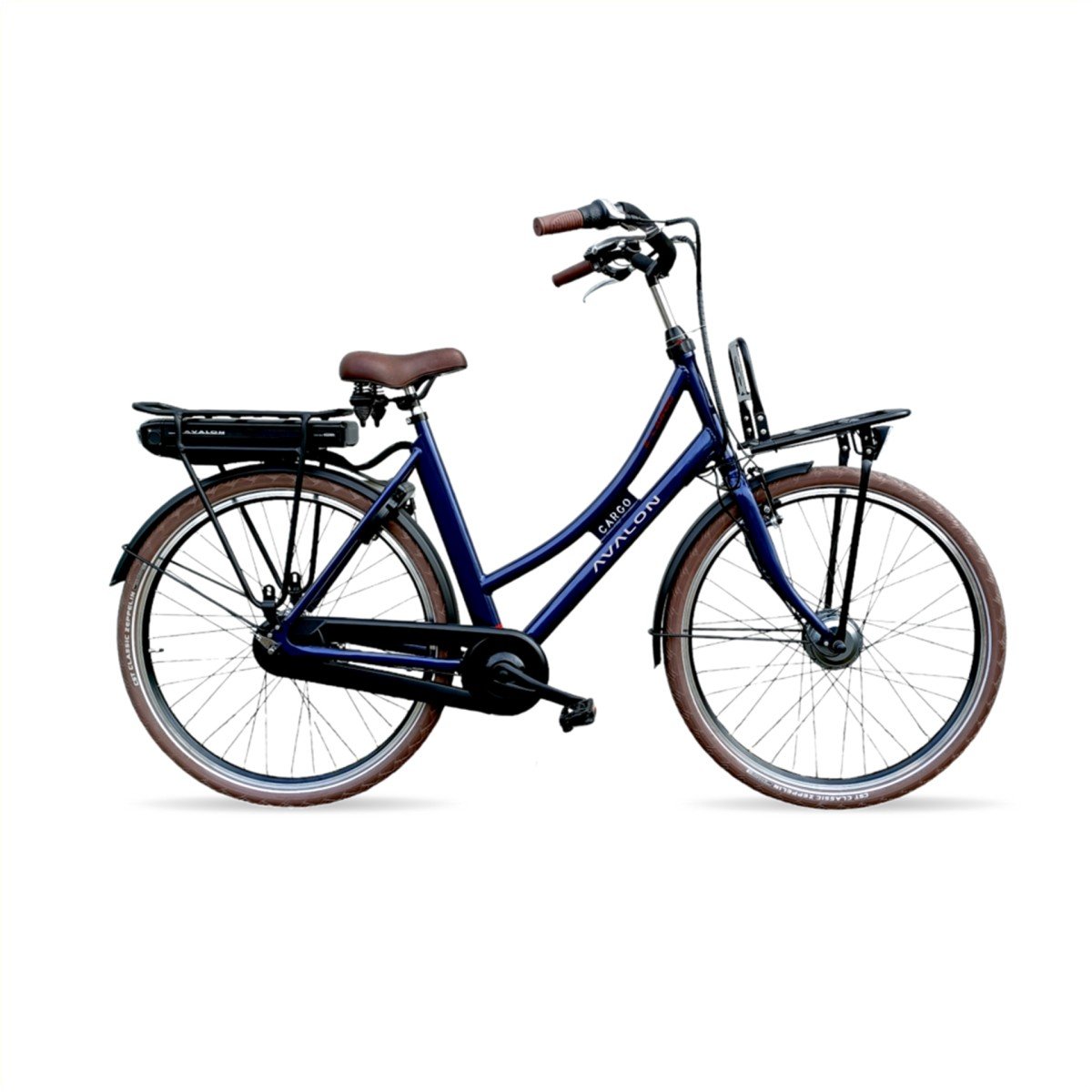 AVALON E-Cargo N7 D56cm. Blauw Mat Dames Blauw 56cm 2026 (8718347838867)