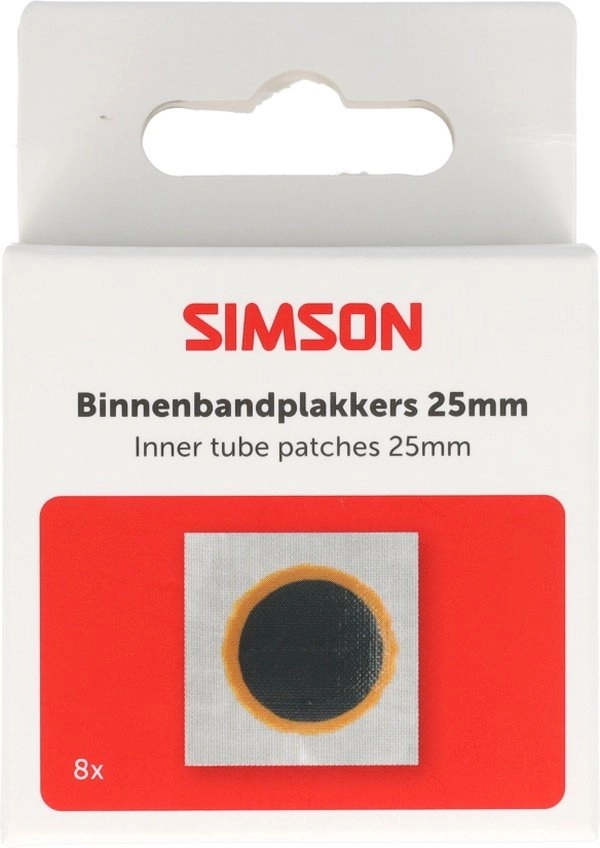 Simson binnenbandpleisters 25mm (8) (8711646934582)