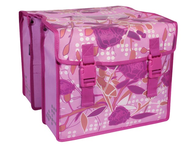 Fastrider Dubbele tas peony roze (8712719240111)