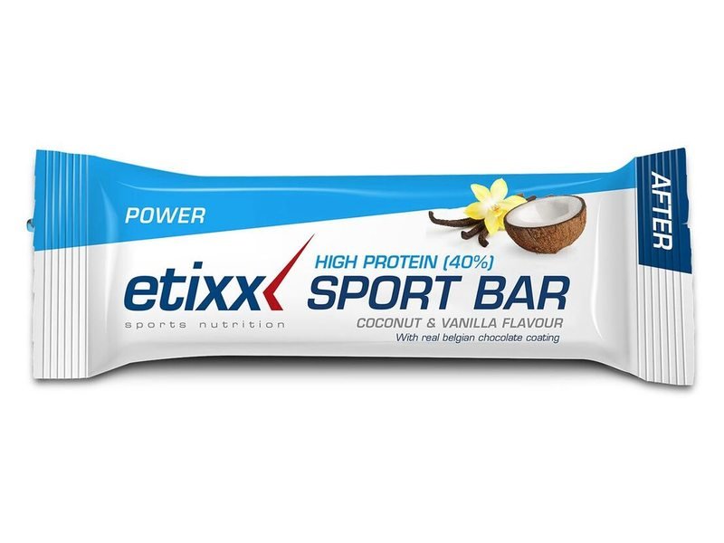 Etixx POWER High Protein Bar Coconut Vanilla 50g (5391520945762)
