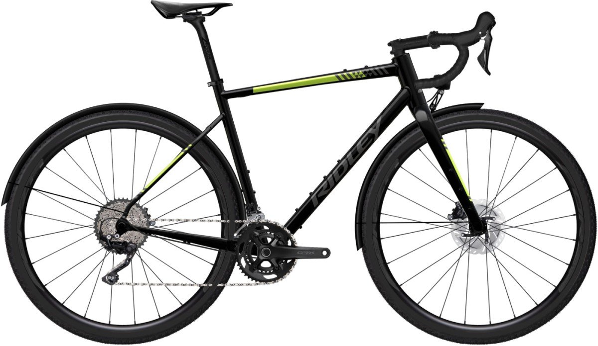 Ridley Kanzo A Shimano GRX400 2x10sp Heren zwart M 2026 (F.16950)