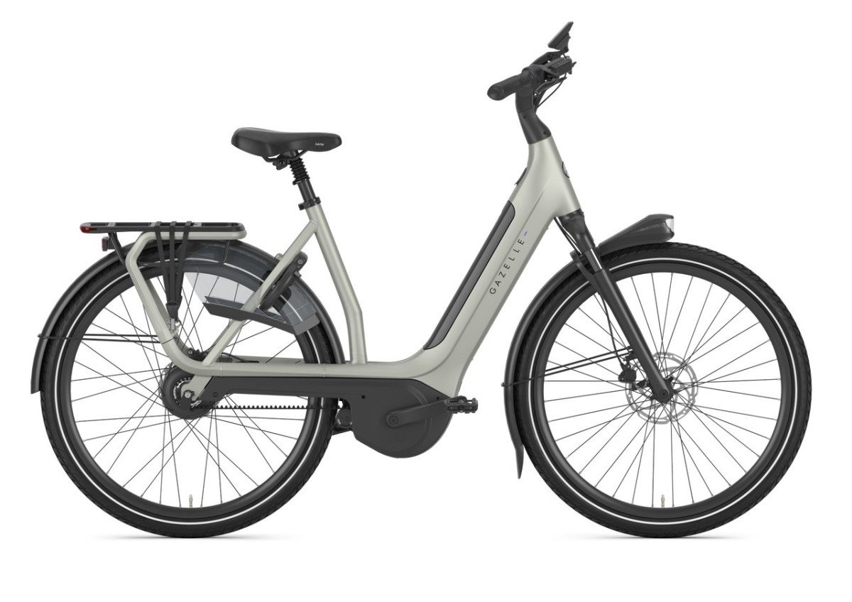 GAZELLE Avignon C380 Dames Pebble Grey Mat 53cm 2026 (8717231371022)