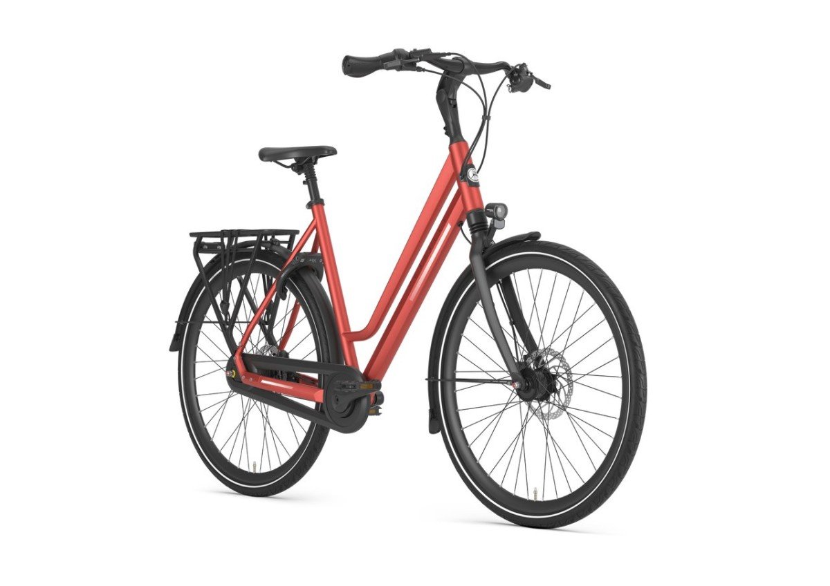 GAZELLE Chamonix C8 Dames Metallic Orange Mat 53cm 2024 (8717231004104)
