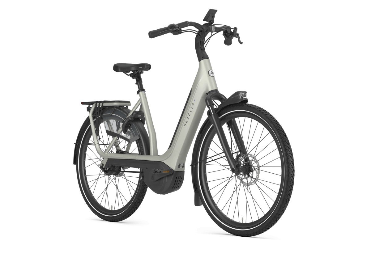 GAZELLE Avignon C380 Dames Pebble Grey Mat 53cm 2026 (8717231371022)