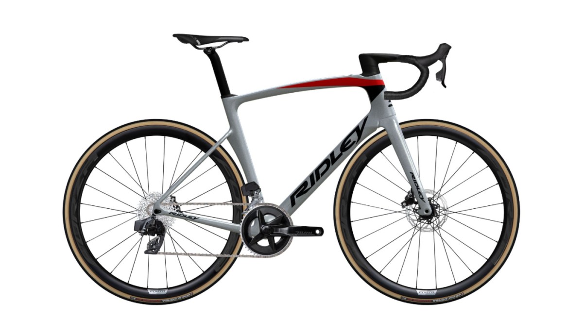 Ridley Noah Rival AXS  , NHD01Bs Zilver Rood (SBINHDRID049)