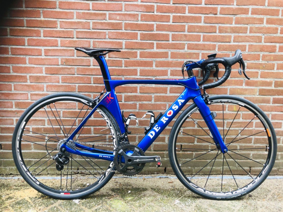 De Rosa SK pininfarina Campagnolo Chorus 2x12 54cm Blauw 54cm (F.33916)