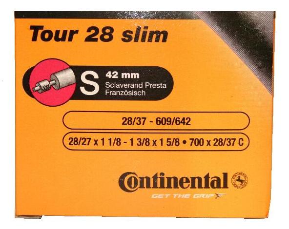 Continental Bib 28x11/8-13/8 co sv (42) slim (4019238185591)