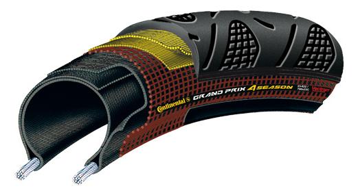 Continental Bub 28x11/8 co 28-622 grand prix 4 season zw vw (4019238409130)