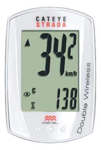 Cateye Computer cat strada rd400dw 2xdl wit (4990173020935)