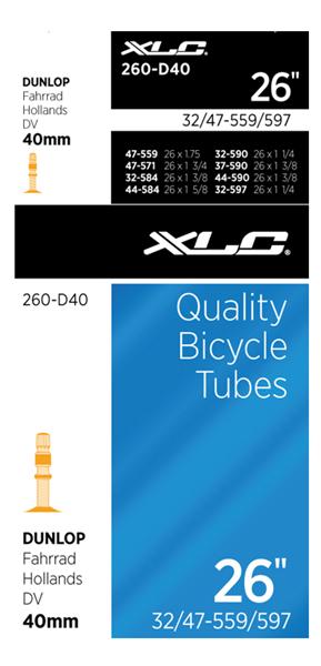 Binnenband 26x11/4-13/8-15/8 Xlc dv (40) (4032191776828)