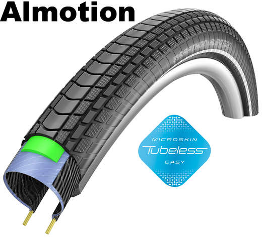 Schwalbe Bub 28x150 sc 40-622 r marathon almotion ms zw vw (4026495784146)