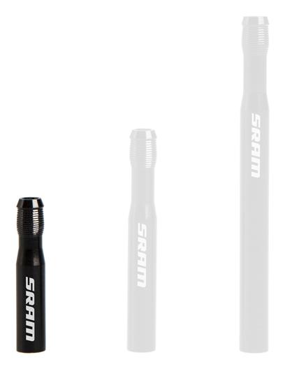 Ventielverlenger Sram 33mm zwart (0710845615504)