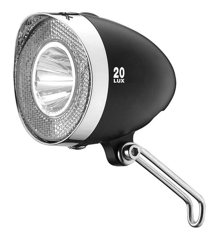 Koplamp Xlc retro led batt 20 lux zw (4055149074463)