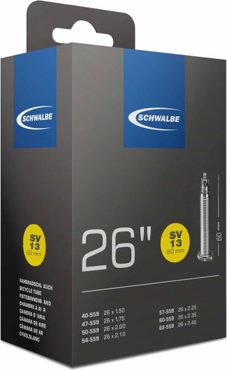Schwalbe Bib 26x150-250 sc sv (60) sv13 (4026495099264)