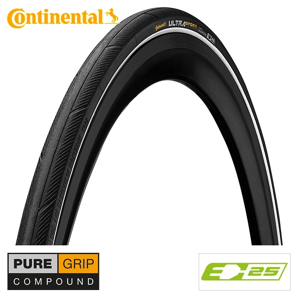 Continental Bub 28x11/16 co 25-622 ultra sport iii zw/wi vw (4019238026771)