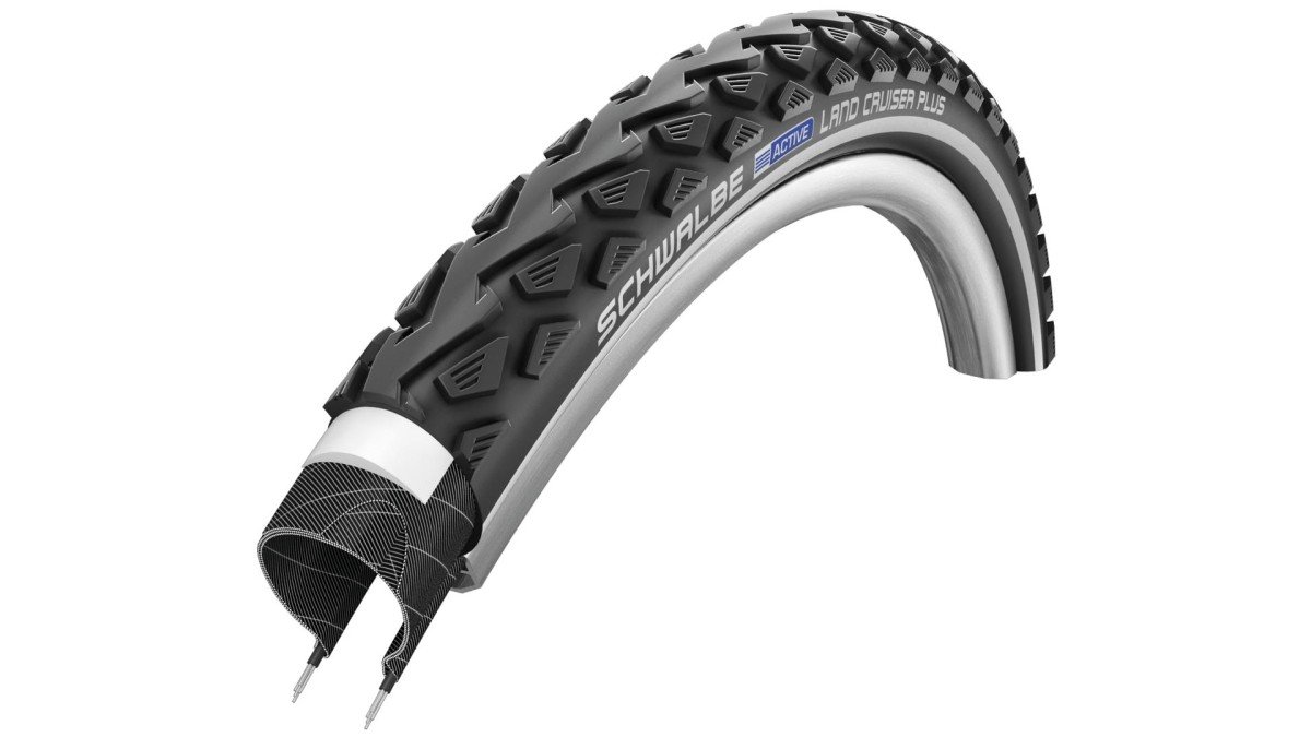 Schwalbe Bub 28x13/8 sc 37-622 r land cruiser plus pg zw (4026495775205)