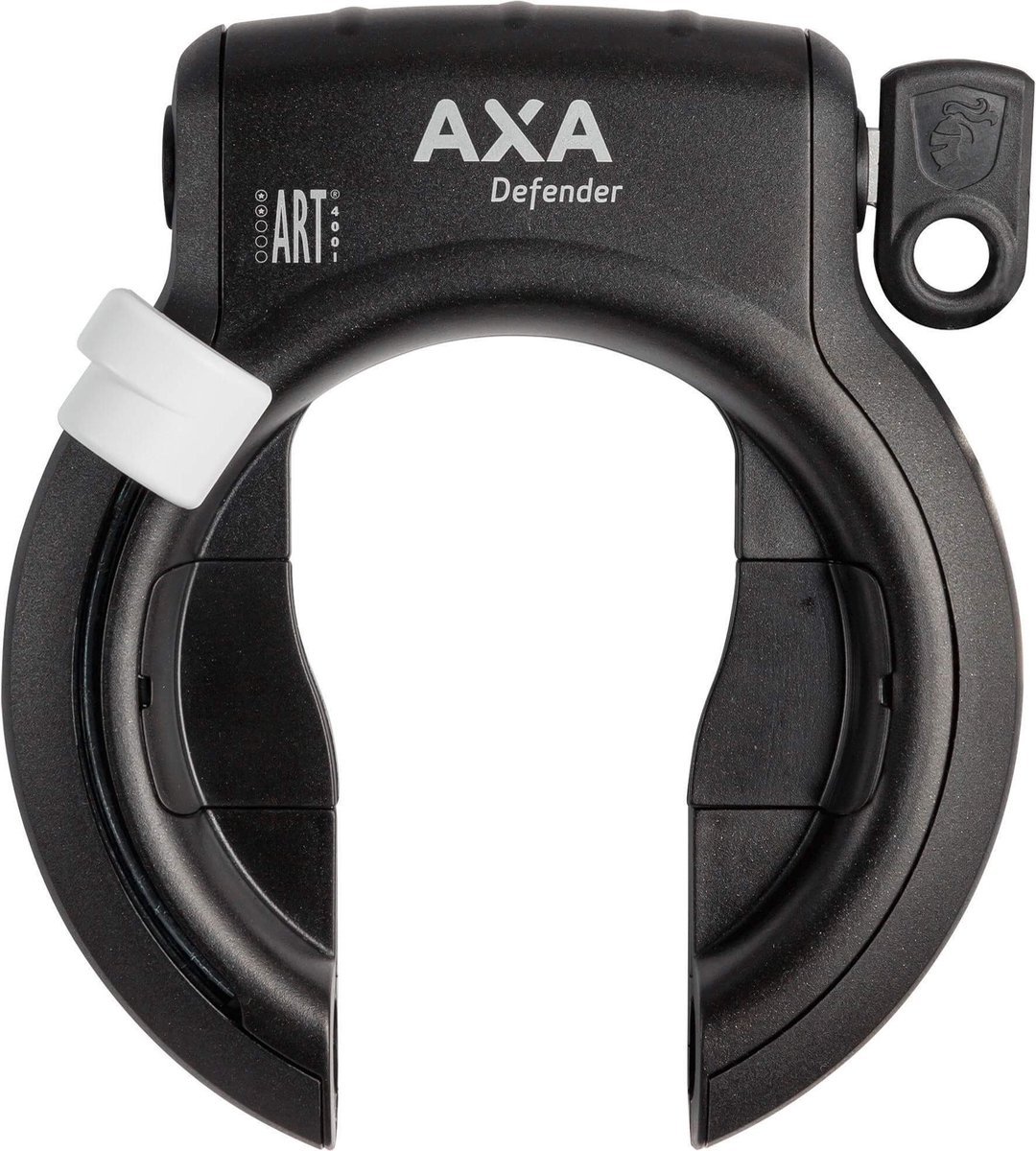 Slot Axa ring defender m/witte knop ltd zw (8713249274553)