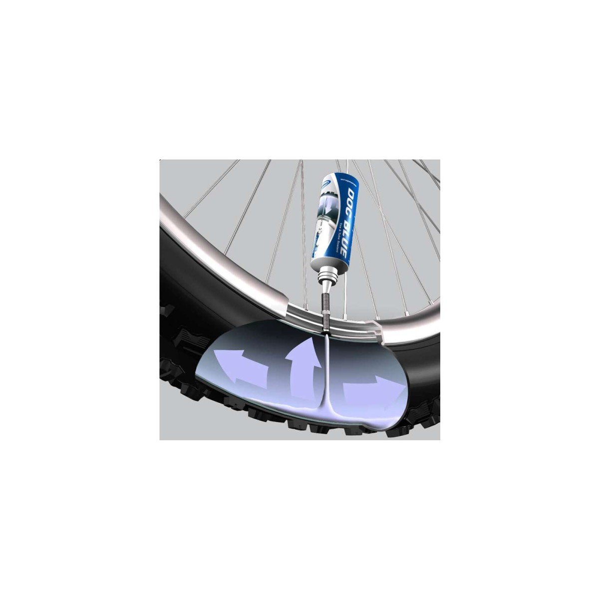 Schwalbe Bandenreparatie sc doc blue sealant 500ml (4026495648639)